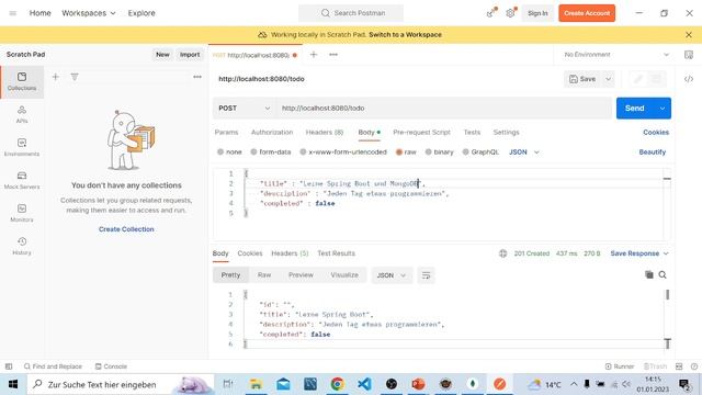 Spring Boot MongoDB - REST API | Spring Boot Tutorial Deutsch смотреть онлайн