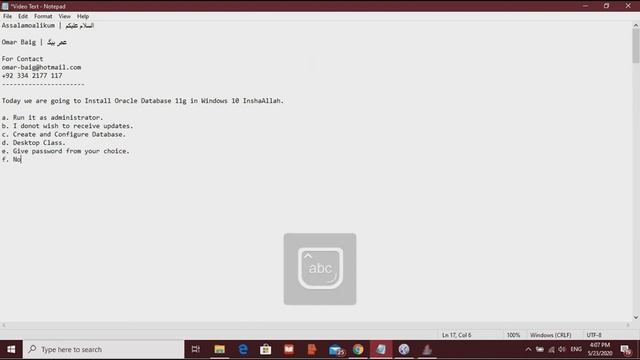 How to Install Oracle Database 11g in Windows 10 4K смотреть онлайн