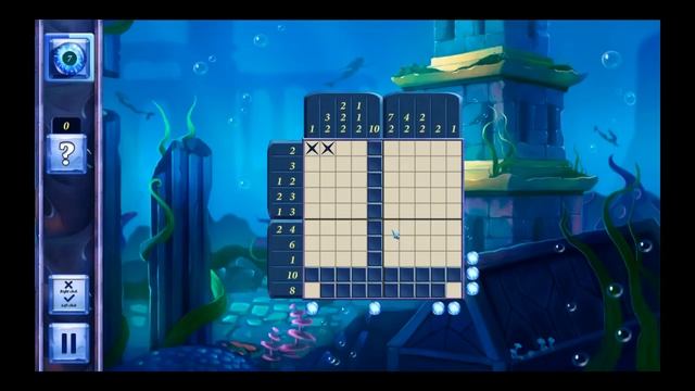 Picross Fairytale Legend Of The Mermaid | Puzzle Game | Gameplay смотреть онлайн