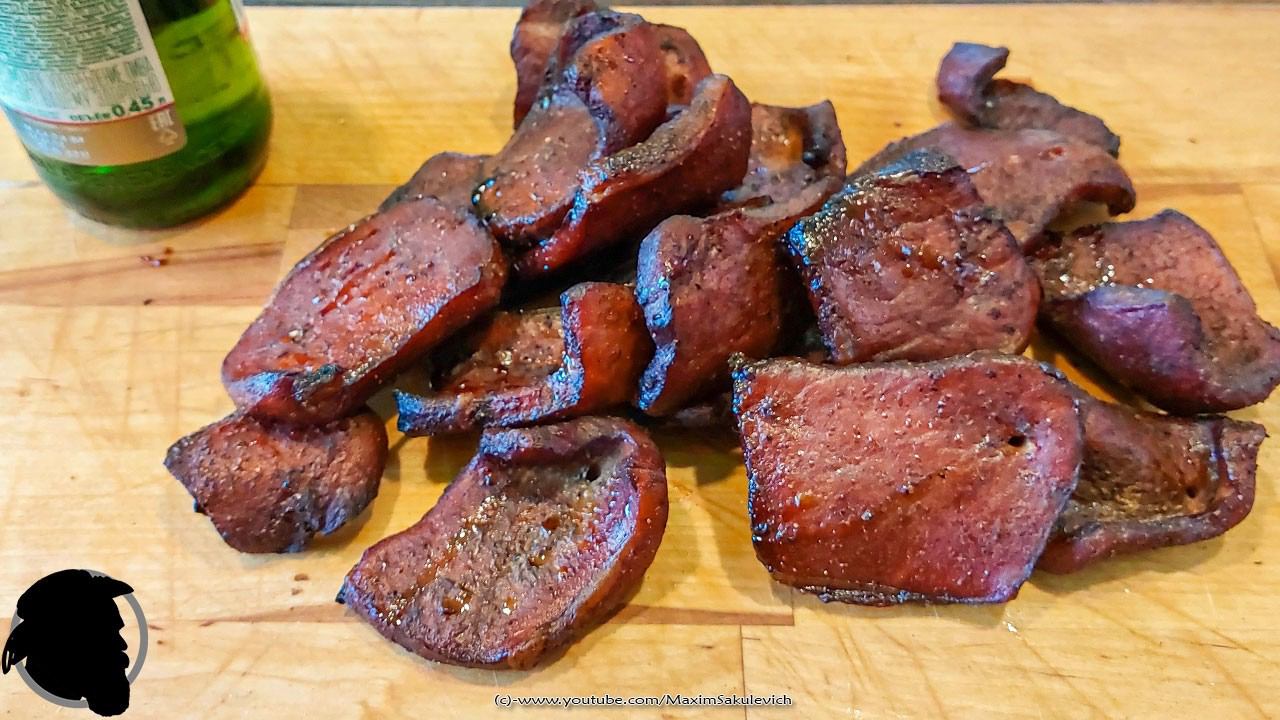 Джерки Вялено-Горячекопченые в коптильне МясоДелов смотреть онлайн