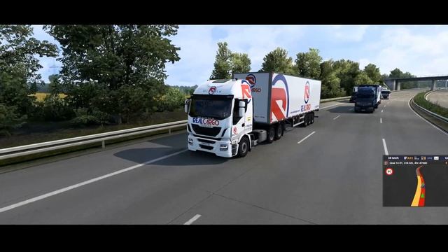 Euro Truck Simulator 2 - Real Cargo Transportes HD смотреть онлайн