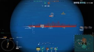 Немецкая подводная лодка U-190.Морской бой-7.Игра World Of Warships