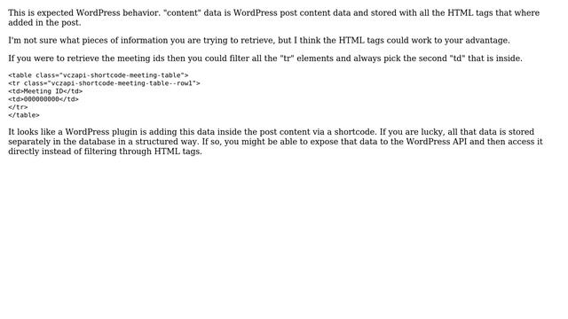Wordpress: Accessing WordPress data via JSON gives HTML data for certain keys (2 Solutions!!) смотреть онлайн