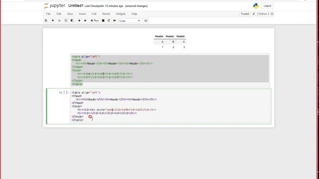 Jupyter(주피터) Notebook의 Markdown에서 테이블(Table) 생성 및 정렬(Align) смотреть онлайн
