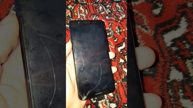 Huawei P Smart FIG-LX1 Hard Reset сброс настроек графический ключ пароль зависает висит на заставке