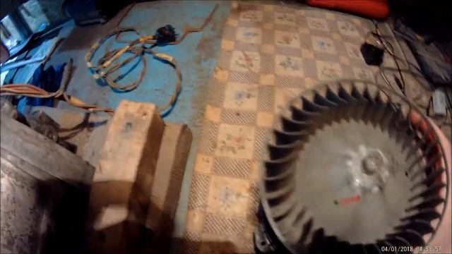 Додж караван- ремонт двигатель отопителя. смотреть онлайн