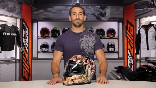 ICON Airframe Pro Pleasuredome 2 Helmet Review at RevZilla.com смотреть онлайн