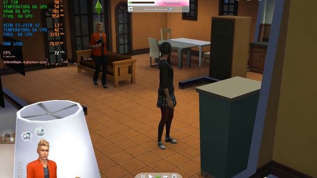 [The Sims 4] - XEON E5-2470 V2 / GT 710 1GB GDDR3 / 12GB RAM смотреть онлайн