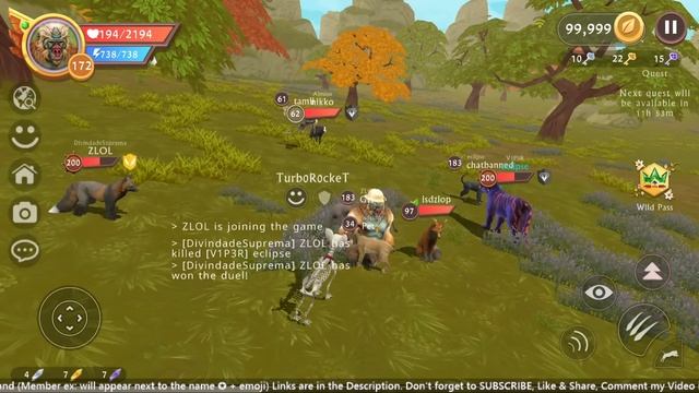 ? LIVE | WildCraft: Animal Sim Online 3D & The Wolf: Hunting | смотреть онлайн