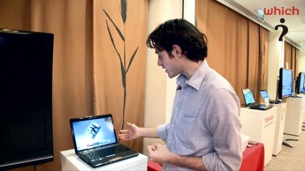 Toshiba Satellite U500 multitouch laptop - Which? first look