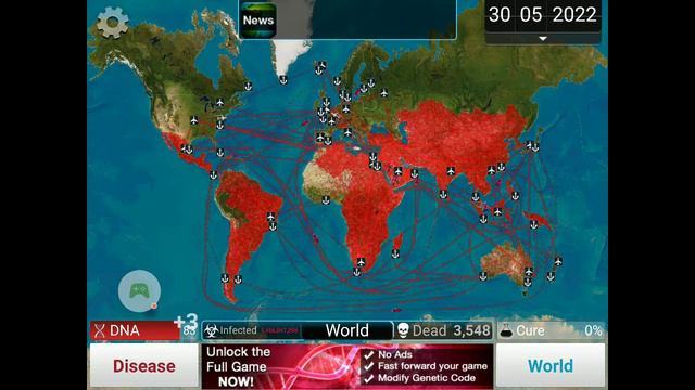 Plague inc - Evolve the Bacteria смотреть онлайн