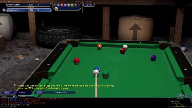 Virtual Pool 4 Multiplayer Gaming #1 смотреть онлайн
