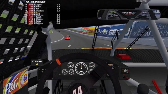 NASCAR Racing 2003 Season Gameplay - Kansas 20 (NR2003 Gameplay) смотреть онлайн