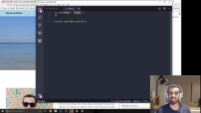 How to Build a JavaScript Application Project - Tutorial Part 1 смотреть онлайн