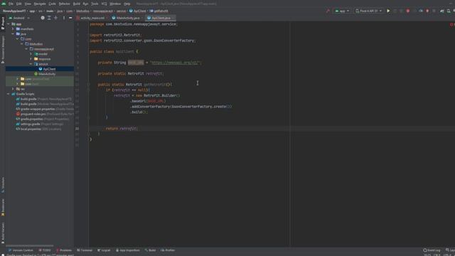 Android Studio NewsApp MVVM Project(TR)#3 retrofit #androiddeveloper #android #java #kotlin смотреть онлайн