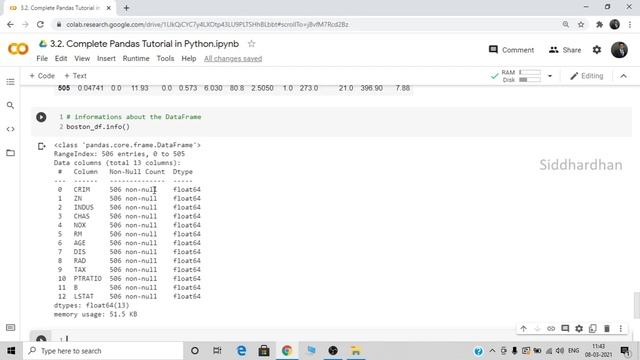 3.2. Complete Pandas Tutorial in Python | Pandas Dataframe Tutorial смотреть онлайн