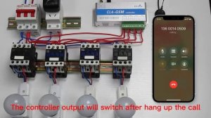 4 Channels GSM Relay Switch CL4-GSM CALL SMS Remote Control Light, Curtains, Garage Door, Water Pum