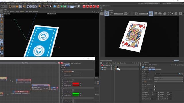 C4D Redshift: How to Texture Two Sided Objects with the Ray Switch Node смотреть онлайн