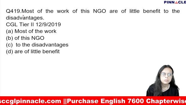 MTS |SPOT THE ERROR (401-450) TCS PREVIOUS YEARS QUESTIONS ASKED IN SSC EXAMS| PINNACLE ENGLISH 760 смотреть онлайн