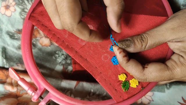 Beautiful Thread Work On Stitched Blouse || bullion knot stitch| rose work || Lucky Fashion home смотреть онлайн