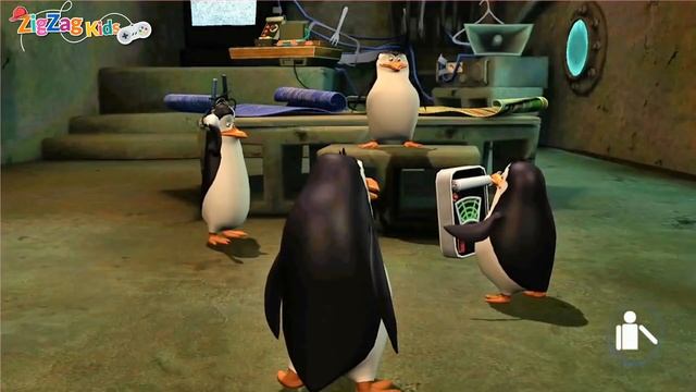The Penguins Of Madagascar Dr. Blowhole Returns Again! | All Cutscenes Movie Game | ZigZag Kids HD