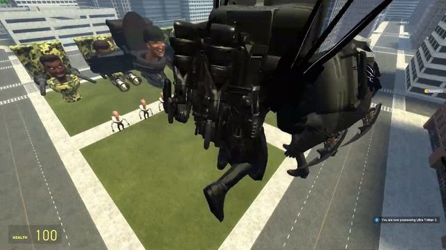 ALL NEW TITANS: TV MAN, SPEAKER MAN AND CAMERA MAN BOSSES SIZE COMPARISON in Garry's Mod! смотреть онлайн
