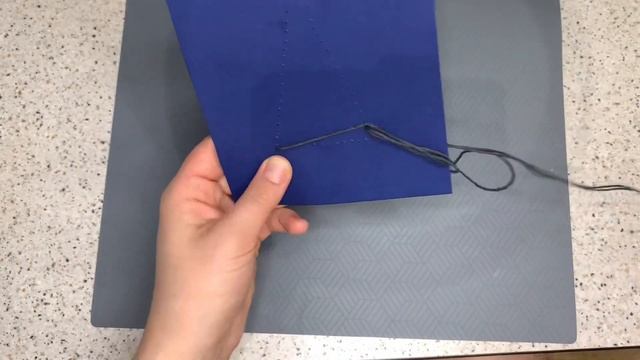 Открытка своими руками на Новый год Нужен только картон и нитки смотреть онлайн