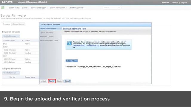 How to update Node firmware using Chassis Management Module смотреть онлайн