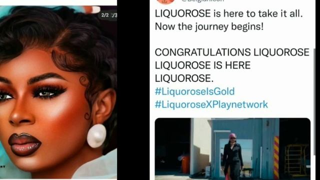 Liquorose in play Network Nengi and Toke react differently to the news of her win, will they let he смотреть онлайн