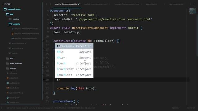 [Angular 2+ Forms and Validation] Lesson10 Form Builder смотреть онлайн