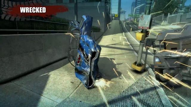 Burnout Paradise Crashes 5 No Music [60fps] смотреть онлайн