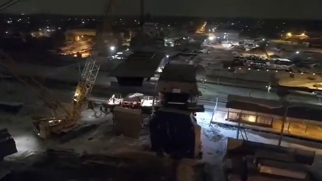 В Балашихе начался монтаж пролетного строения путепровода над ж/д путями