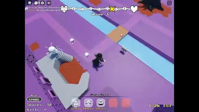 Roblox Undertale Tower Defense ruins spare route смотреть онлайн
