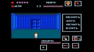 Полное прохождение (((Dendy))) Friday the 13th / Пятница 13-ое