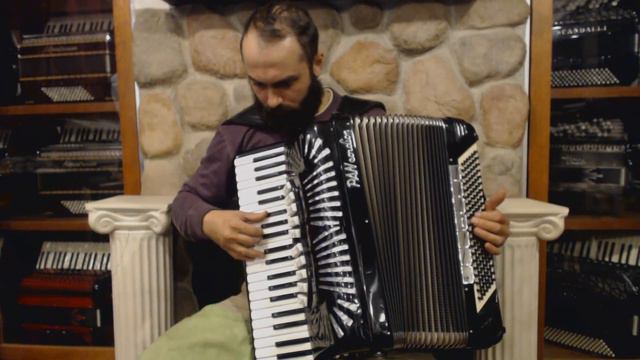 4102 - Black Pancordion Panjet Piano Accordion LMMH 41 120 $3999 смотреть онлайн