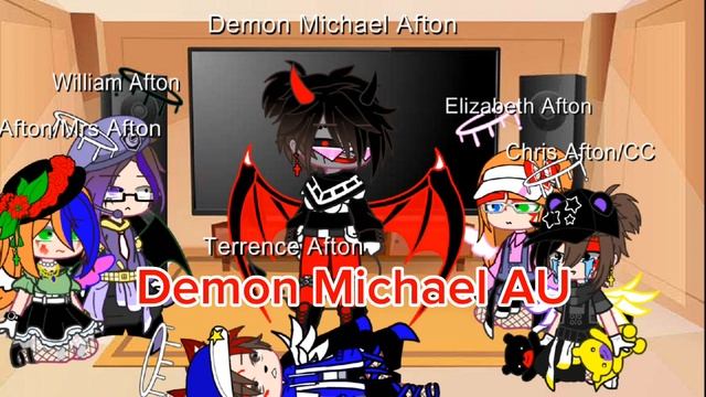 Afton family react to Michael Afton AUs part 1||make by :Shadow Koneki смотреть онлайн