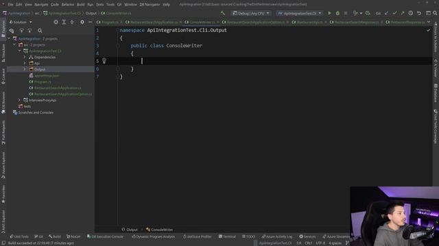The API Integration coding test (1) - Implementation | Cracking the .NET interview смотреть онлайн