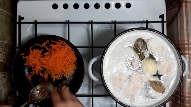 КУРИНЫЙ СУП | Рецепт куриного супа с лапшой | Куриный суп с вермишелью и картошкой.