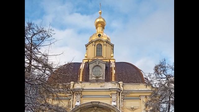 Петропавловская крепость, СПб, снято на Blackview BV9800, зима 2019 смотреть онлайн