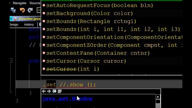 Using NetBeans 8 2 to Replace show with setVisible in Java смотреть онлайн