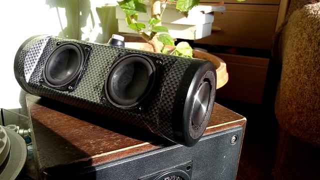 БАСС ТЕСТ САМОДЕЛЬНОЙ БЛЮТУЗ КОЛОНКИ I BASS TEST DIY BLUETOOTH SPEAKER смотреть онлайн