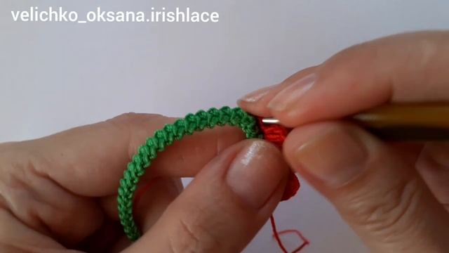 Тесьма для ирландского кружева крючком. Irish lace. смотреть онлайн