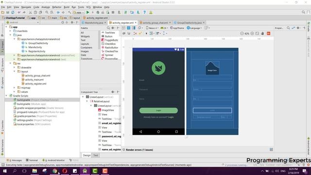 Group Chat App using Firebase in Android Studio PART 5 (Firebase) смотреть онлайн