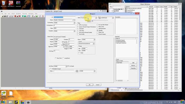 skyrim creation kit tutorial 2: editing a weapons stats смотреть онлайн