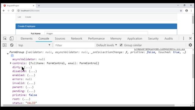 Angular form control and form group смотреть онлайн