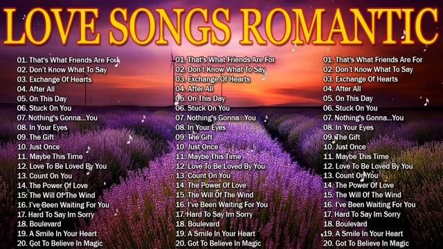Best Romantic Love Songs 2023 - Love Songs 80s 90s Playlist English - Old Love Songs 80s 90s