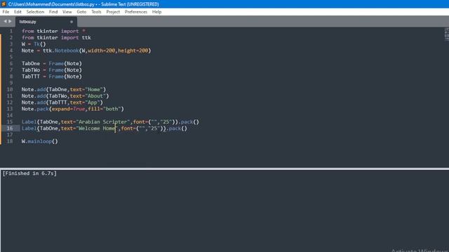 شرح بايثون نوت بوك || tkinter Notebook смотреть онлайн