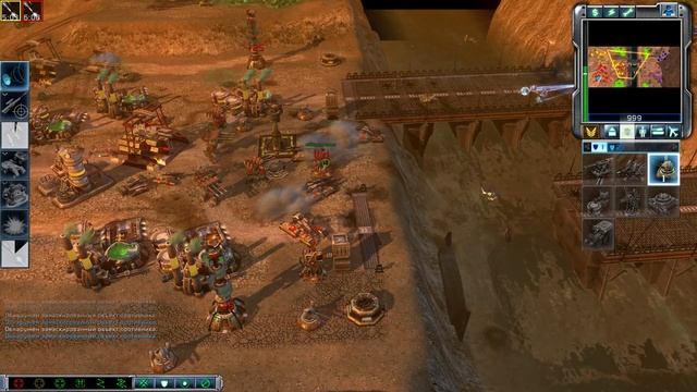 Command & Conquer 3 Tiberium Wars - Skirmish - Brutal AI - Epic Massive Battle =1= смотреть онлайн