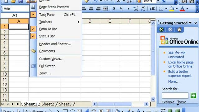 Excel 2003 Tutorial The Excel Environment Microsoft Training Lesson 1.1 смотреть онлайн