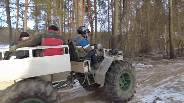 Ремонт вездехода "Каракат", готовимся к раскопкам. смотреть онлайн